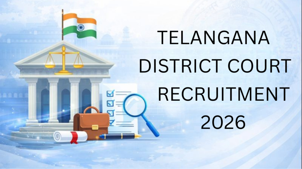 Telangana District Court Recruitment
