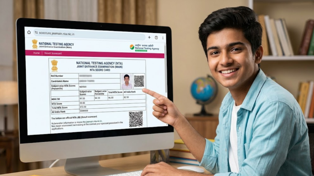 NTA JEE Mains Result 2026