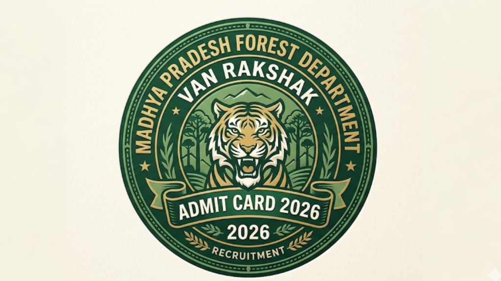 MP Van Rakshak Admit Card 2026