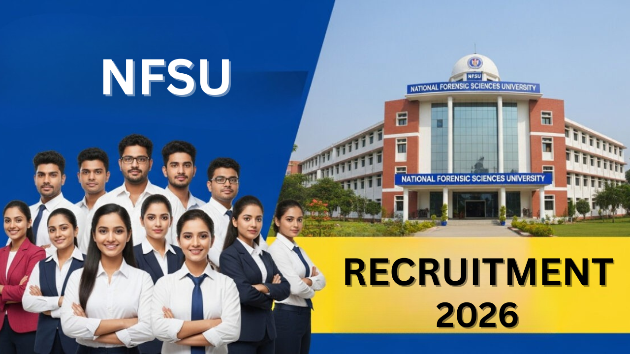 NFSU Recruitment 2026