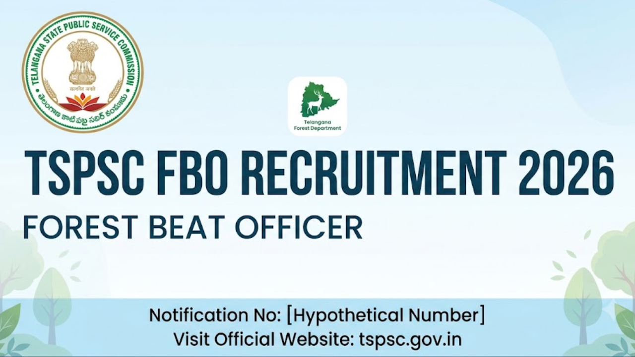 TSPSC FBO Recruitment 2026
