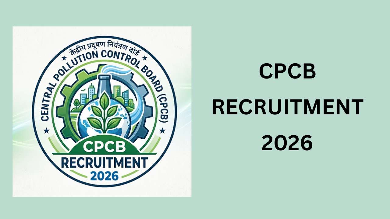 CPCB Recruitment 2026